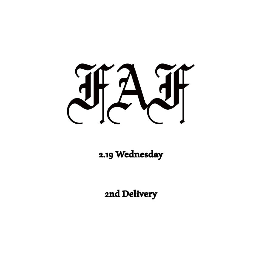 【TAT 2階】   Fake As Flowers 2月19日 水曜日 発売。