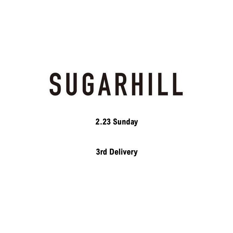 【TAT 1階】   SUGARHILL 2月23日 日曜日 発売。