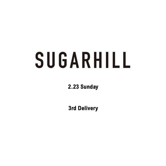 【TAT 1階】   SUGARHILL 2月23日 日曜日 発売。