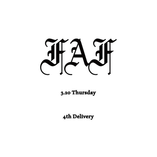 【TAT 1階】   Fake As Flowers 3月20日 木曜日  発売。