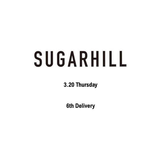 【TAT 1階】   SUGARHILL 3月20日 木曜日 発売。
