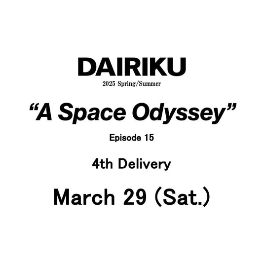 【TAT 1階】   DAIRIKU 3月29日 土曜日 発売。