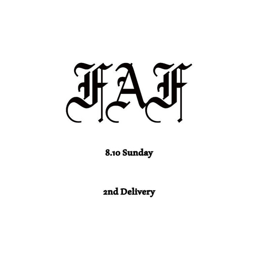 【TAT 1階】 Fake As Flowers 8月10日 日曜日 発売。