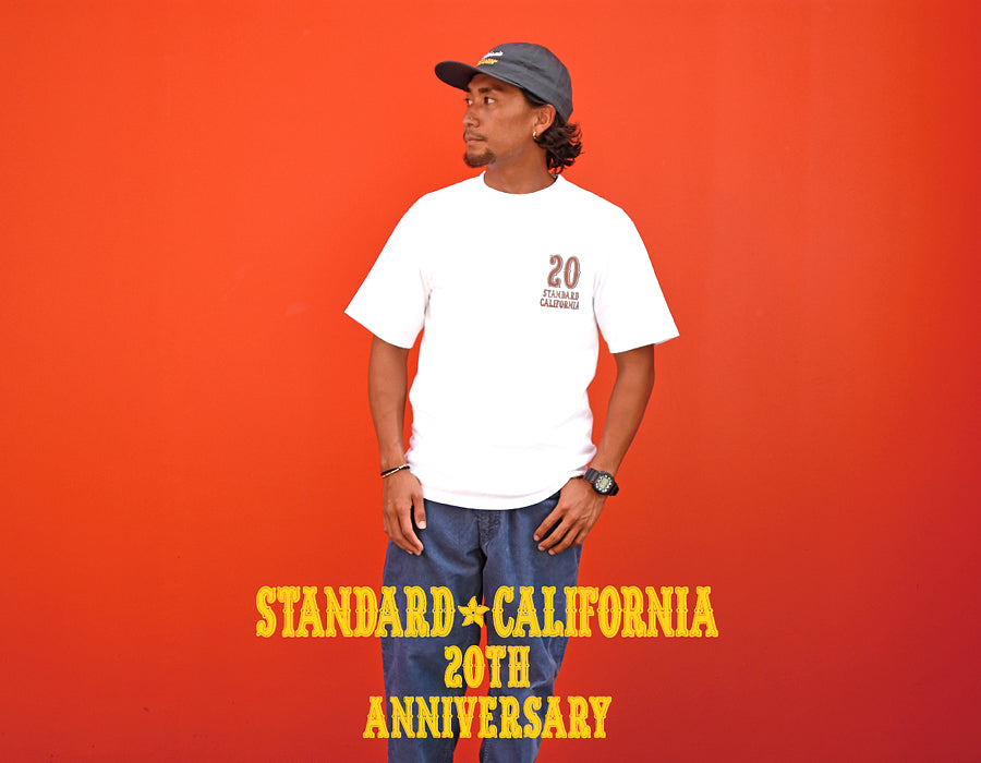 ELECT 1F】STANDARD CALIFORNIA「SD 20th Anniversary Logo T」入荷