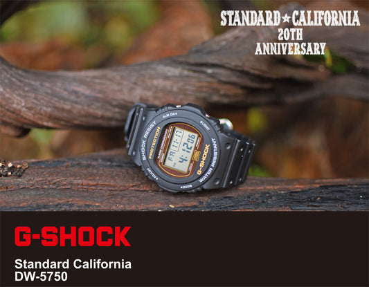 【ELECT 1F】STANDARD CALIFORNIA 「G-SHOCK × SD DW-5750」12月8日(金)発売 !!