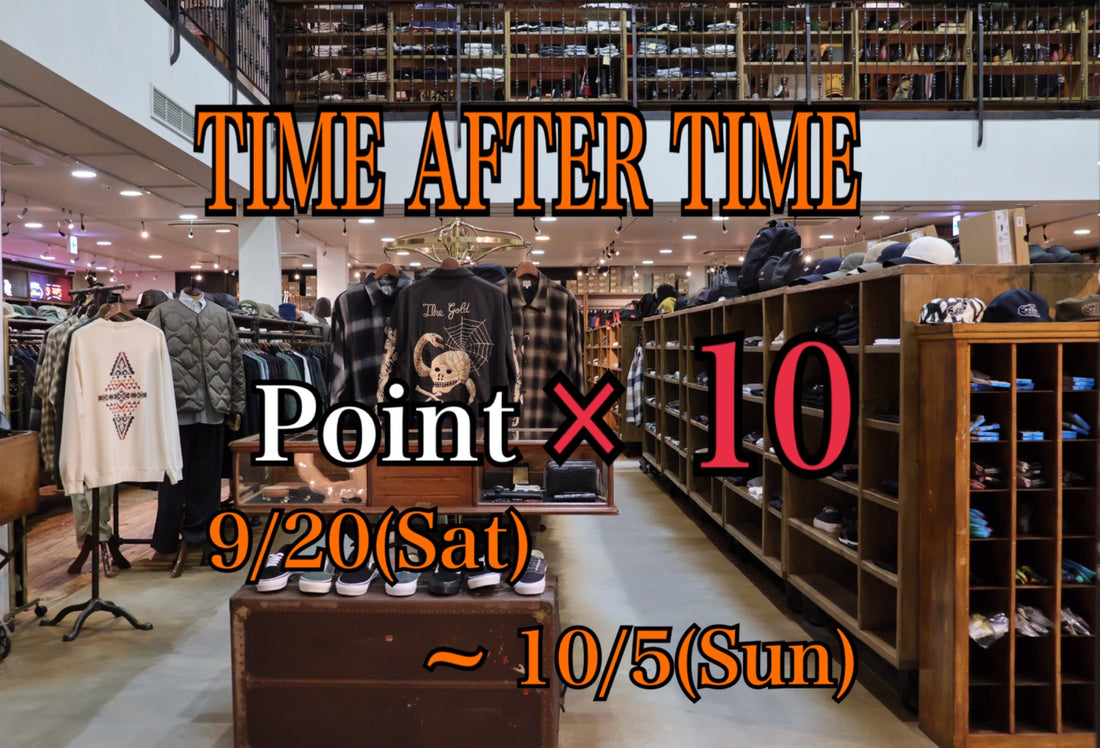 “Time After Time POINT×10”