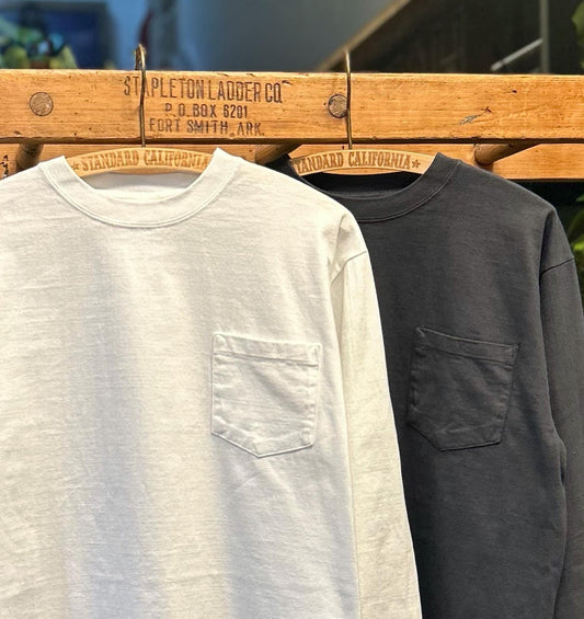 【ELECT 1F】STANDARD CALIFORNIA 「SD Heavyweight Pocket Long Sleeve T Vintage Wash」入荷致しました !!