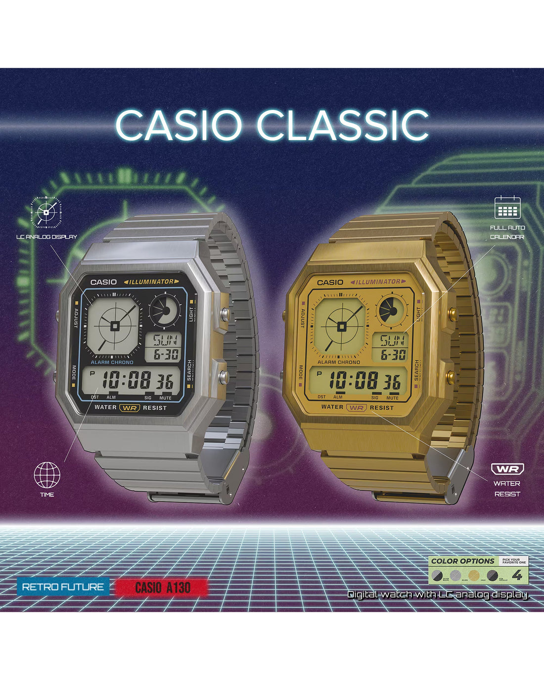 【ELECT 1F】CASIO CLASSIC 新作入荷いたしました!!