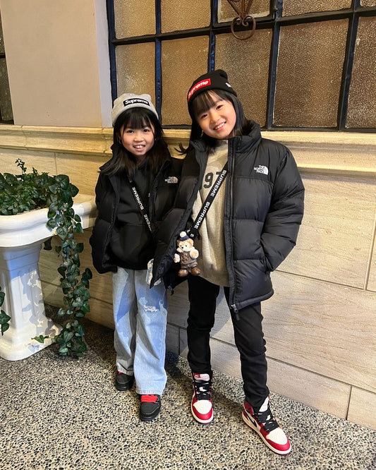 THE NORTH FACE kids styling