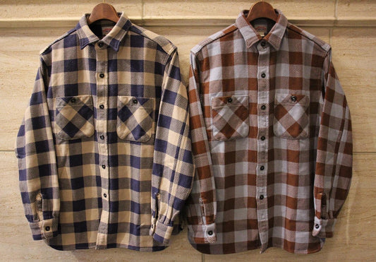 【THE REAL McCOY'S】新作のネルシャツが入荷!!