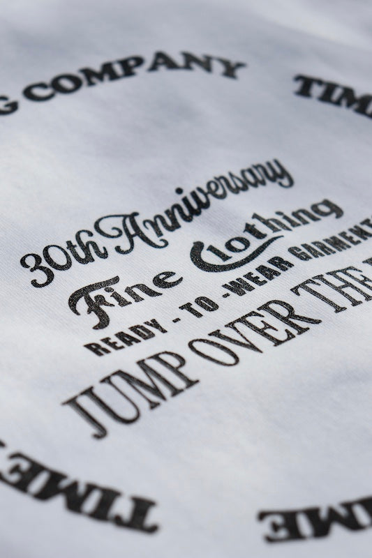 TIME AFTER TIME 30th anniversary tee