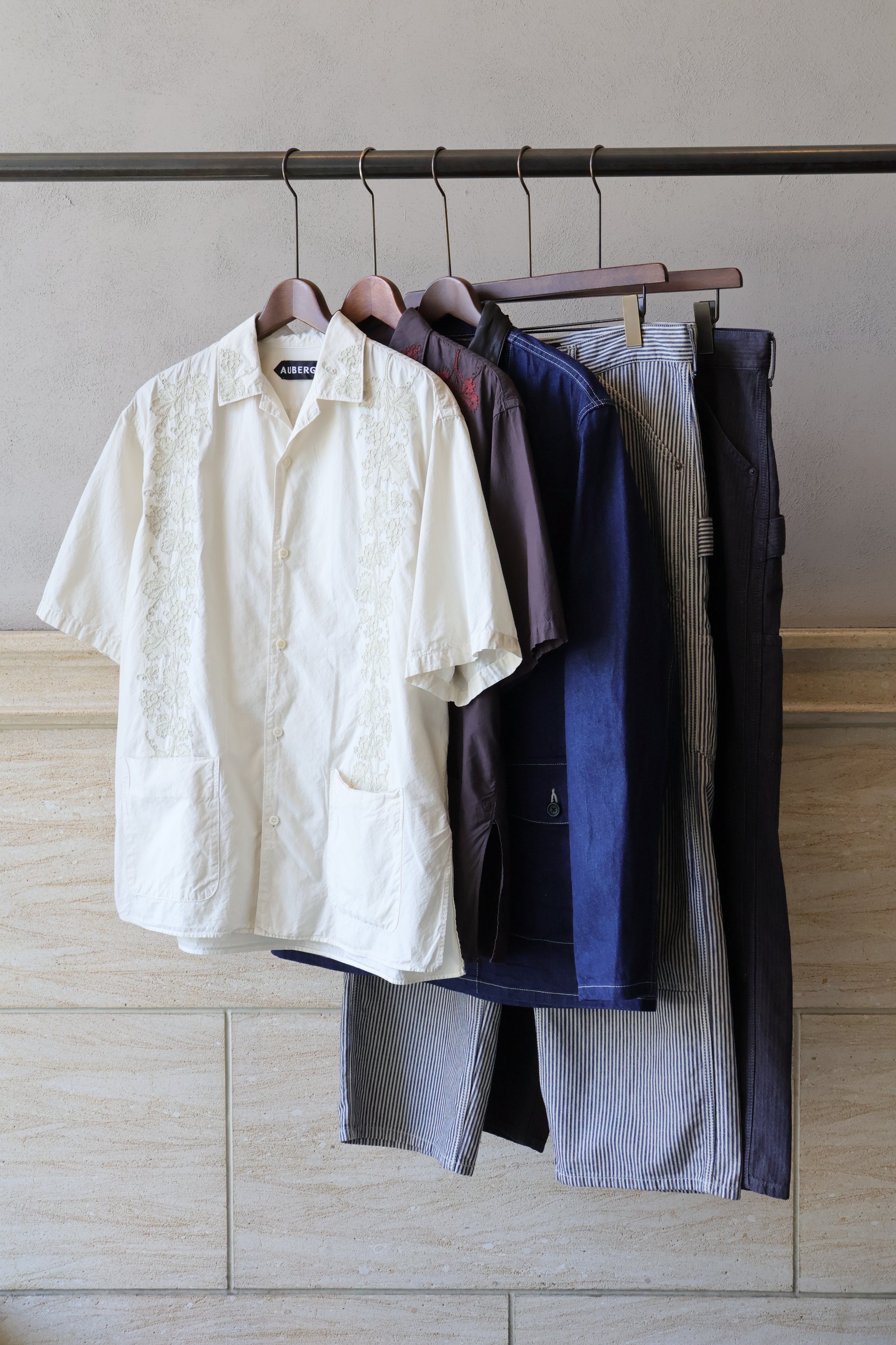 【美品】AUBERGE 22SS ST GERMAIN レーヨンリネンシャツ42 AUBERGE 新作入荷 – TIME AFTER TIME