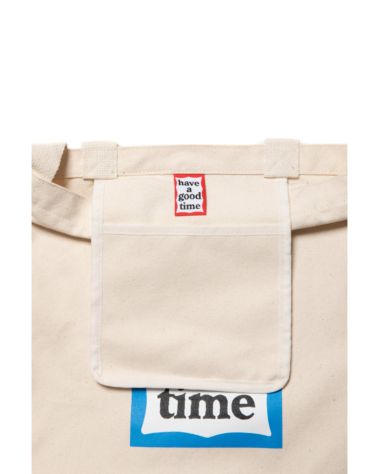 BLUE FRAME CANVAS 2WAY TOTE