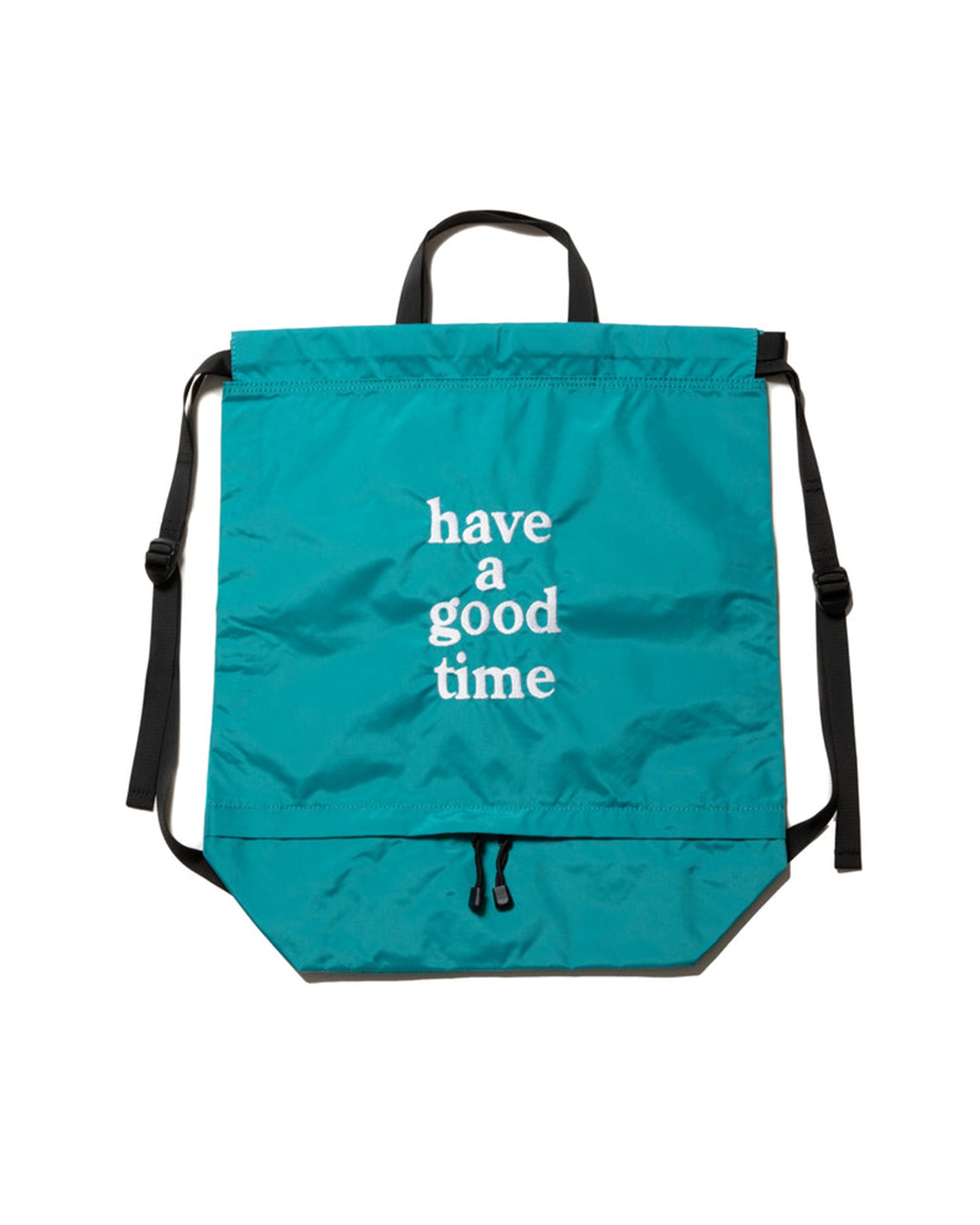 LOGO EMBROIDERY DRAWSTRING BAG