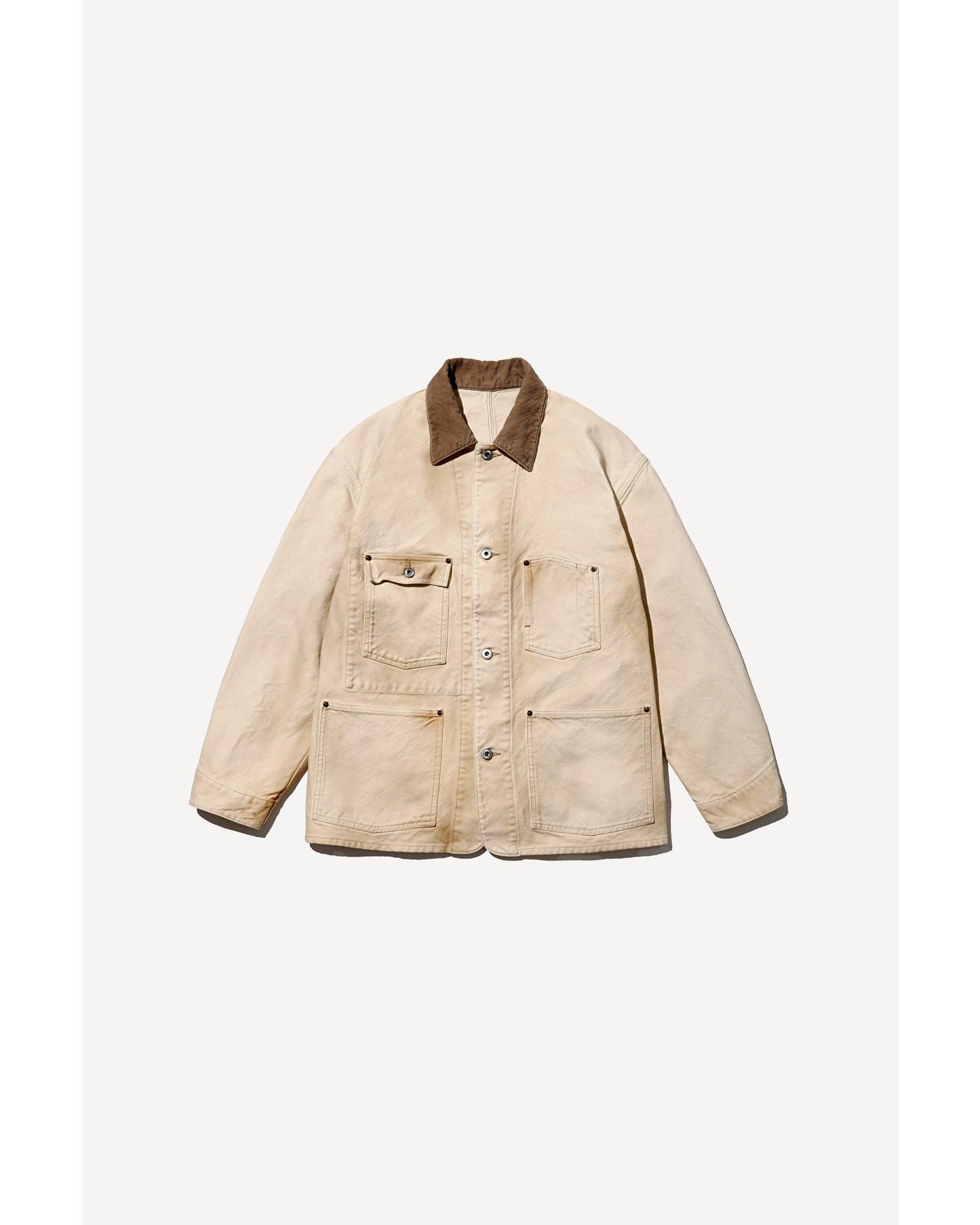 Vintage Silk Hemp Coverall Jacket