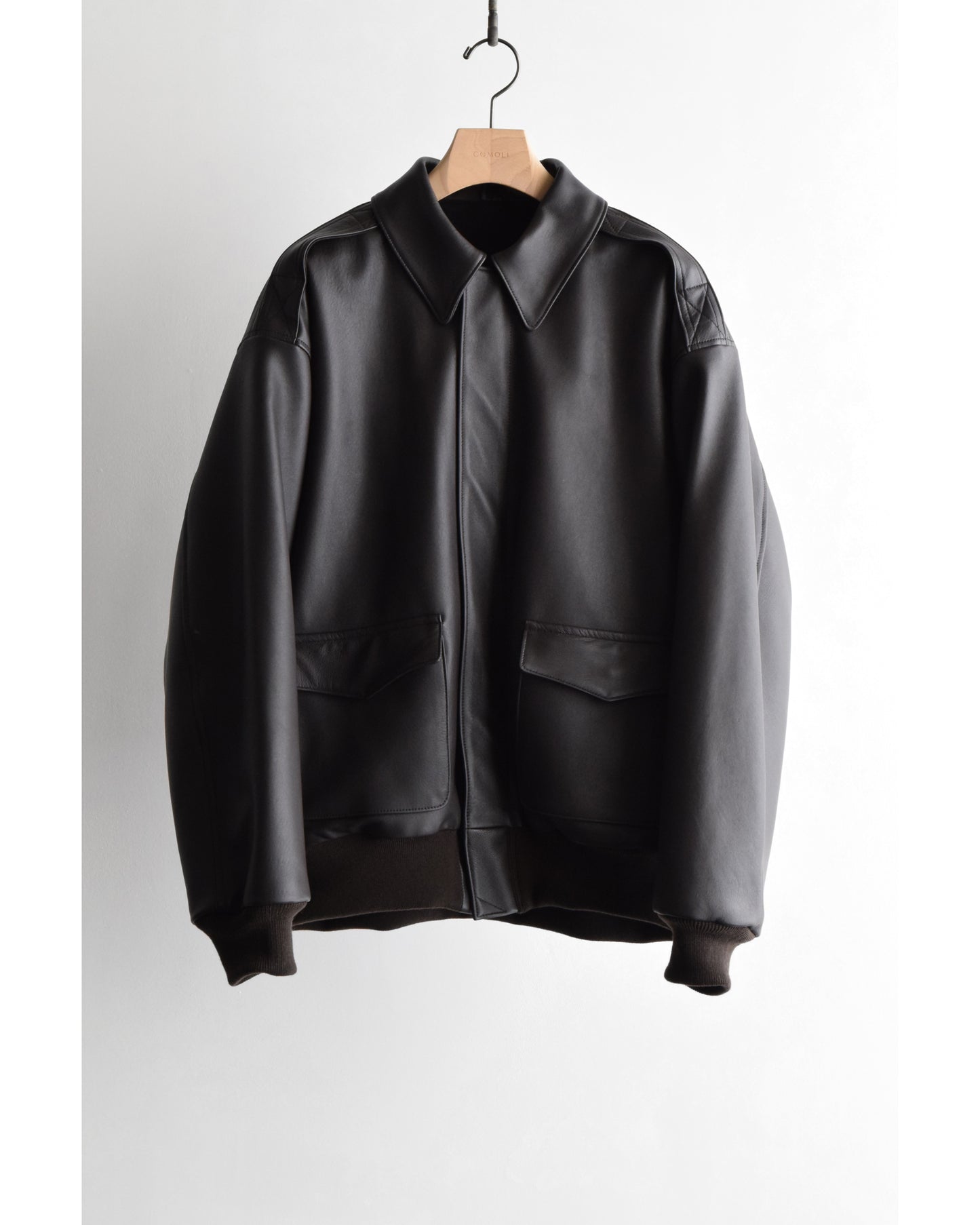 シープスキン A-2ジャケット BROWN