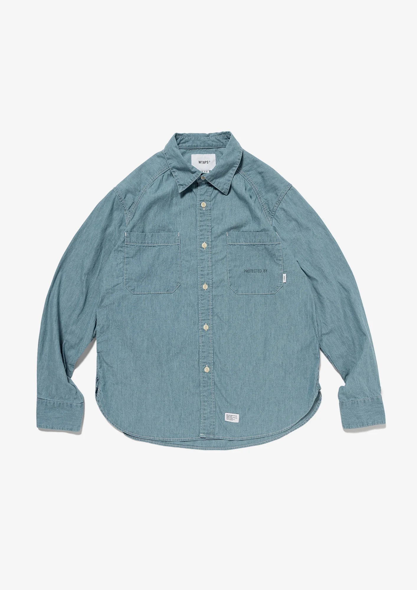 CB / LS / COTTON. CHAMBRAY – TIME AFTER TIME