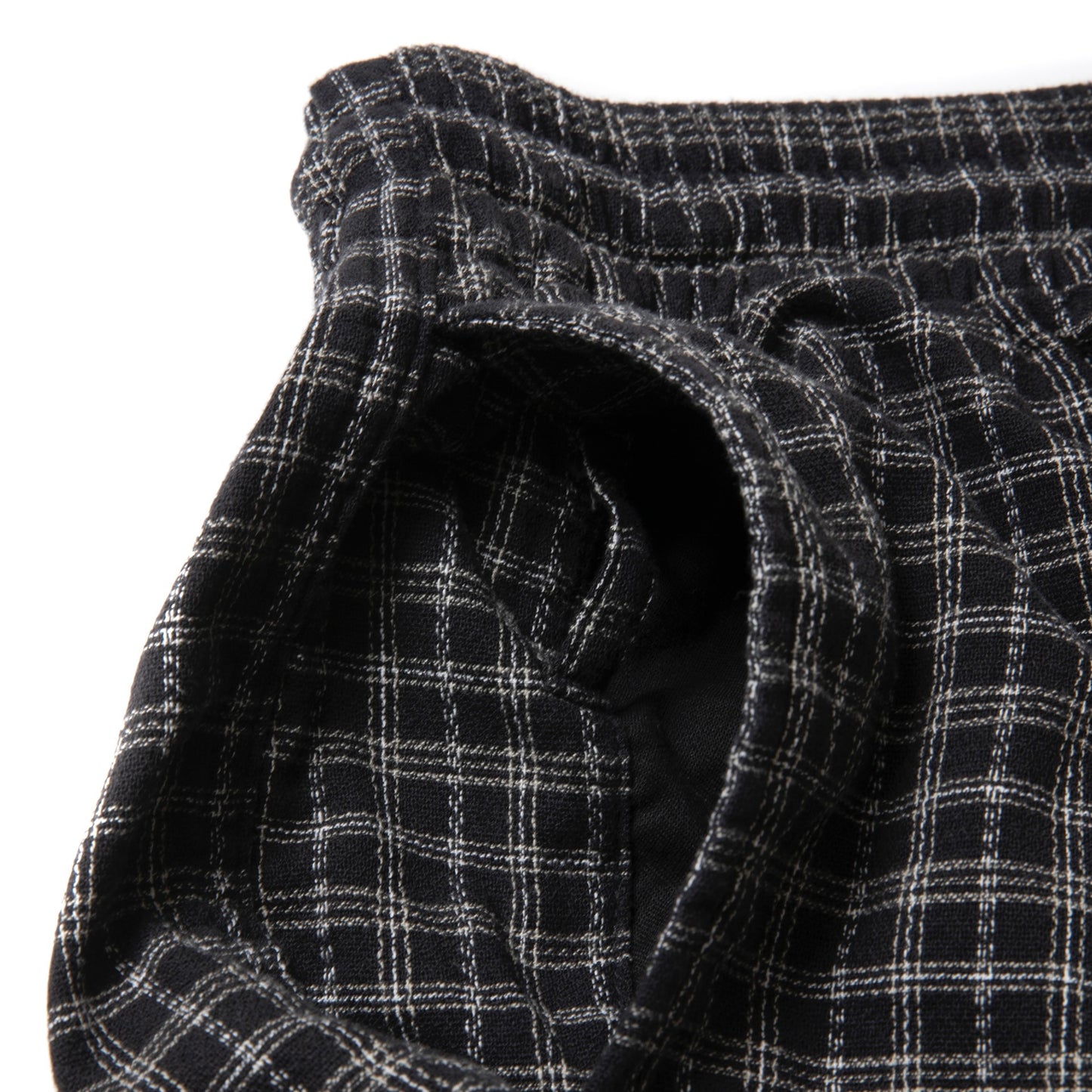 Amundsen Check Wide Easy Pants