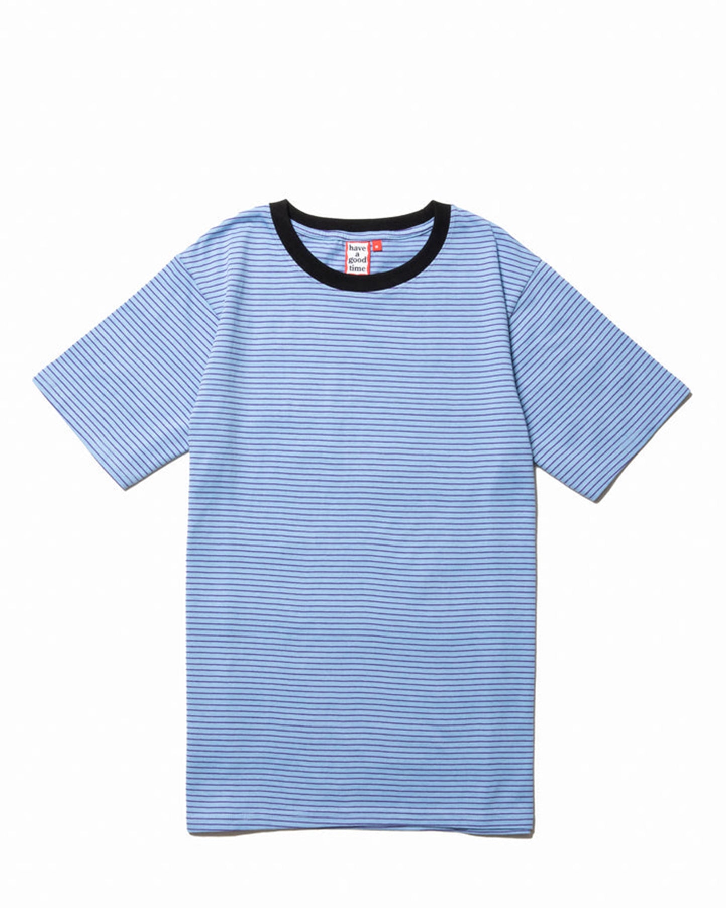 GOTHIC OLD ENGLISH SIDE LOGO STRIPED S/S TEE