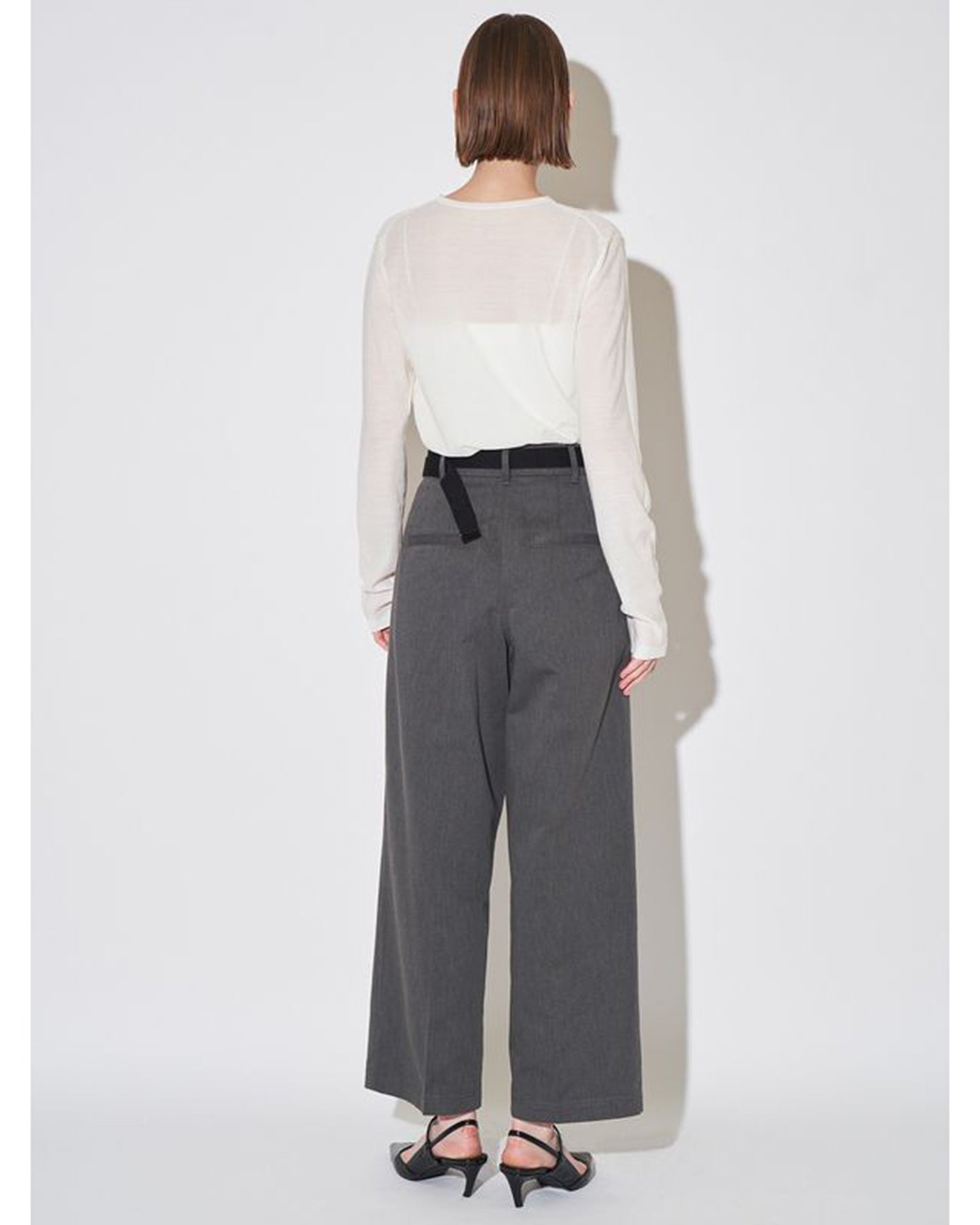 WOOL SHEER LONG-T KT