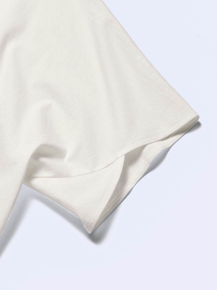 Helicoid T-shirt QUARTZ WHITE