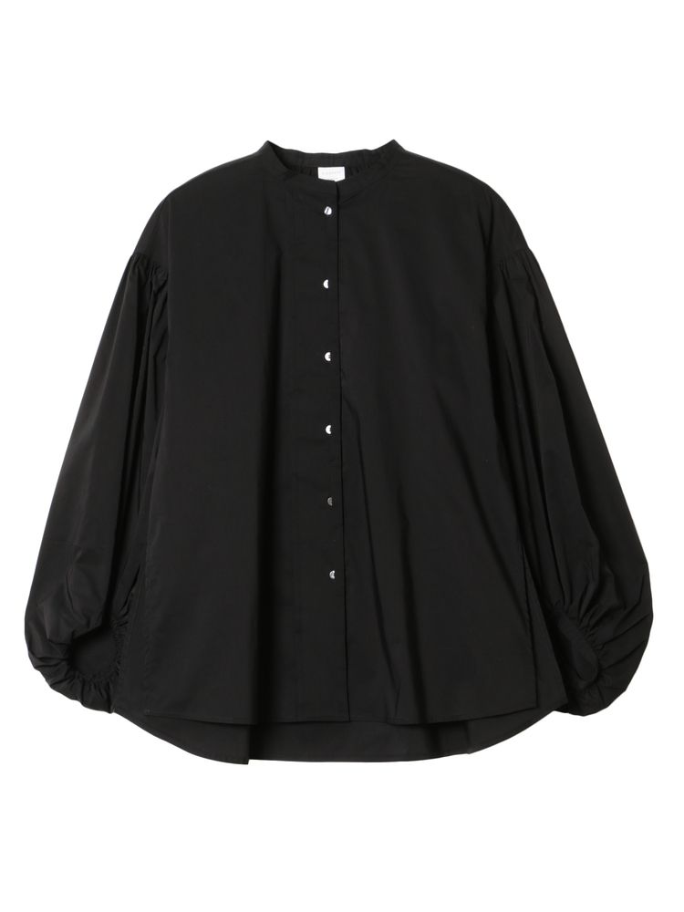 TUCK STANDCOLLAR BL