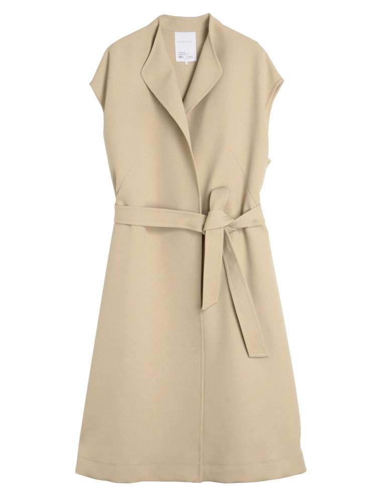 TRIPLE CLOTH LONG GILET