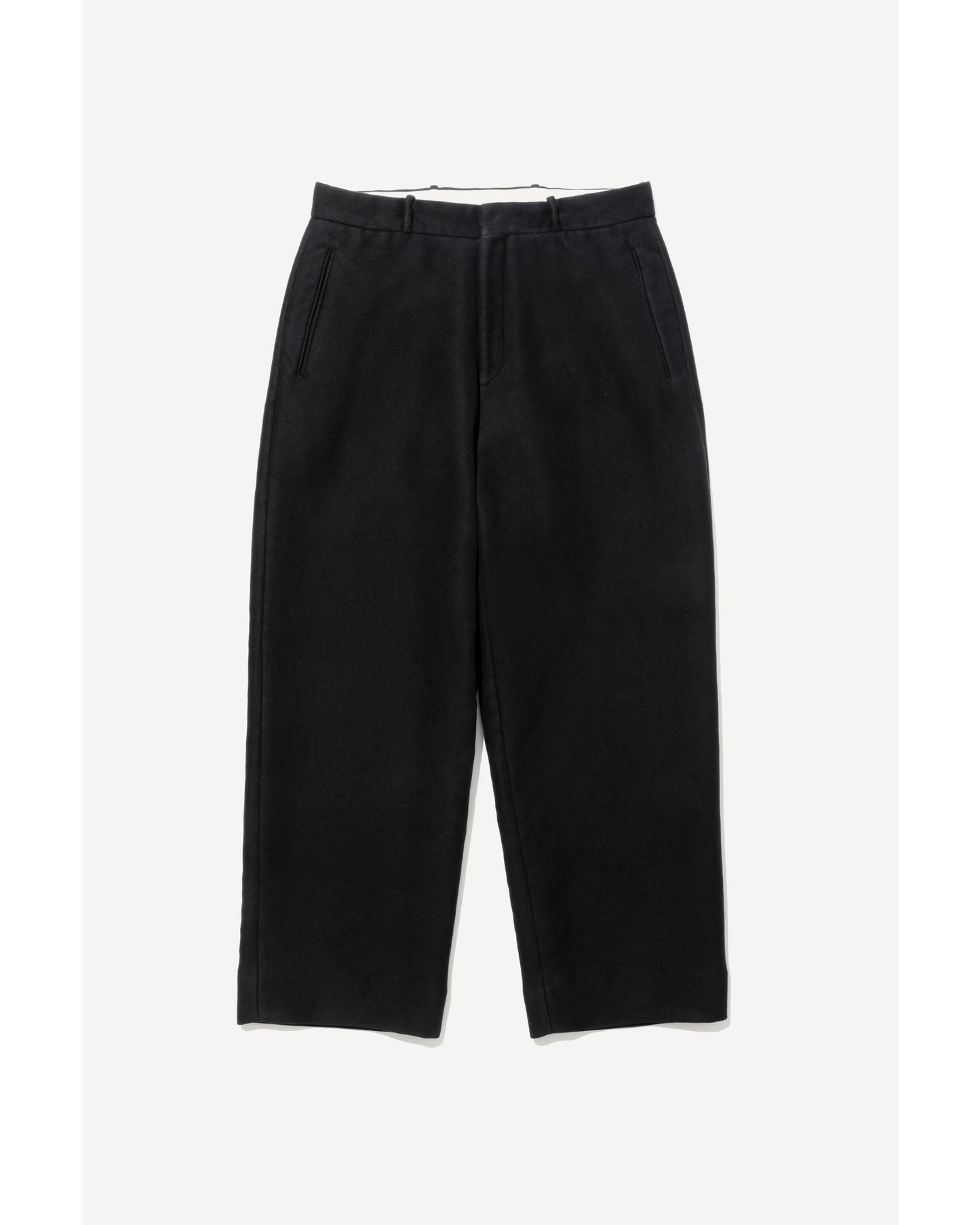 Cotton Moleskin Wide Trousers