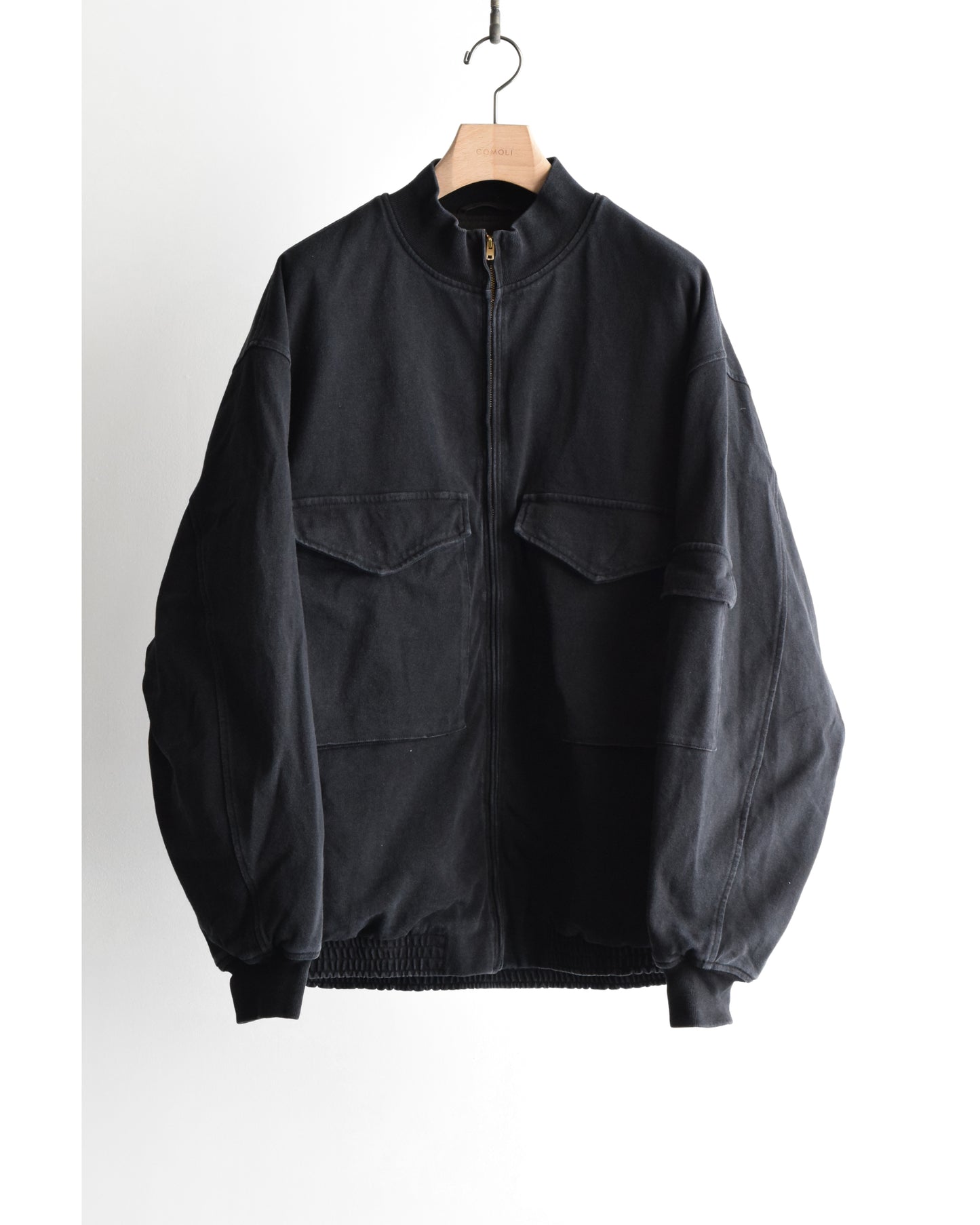 コットンジャージ G8ジャケット BLACK