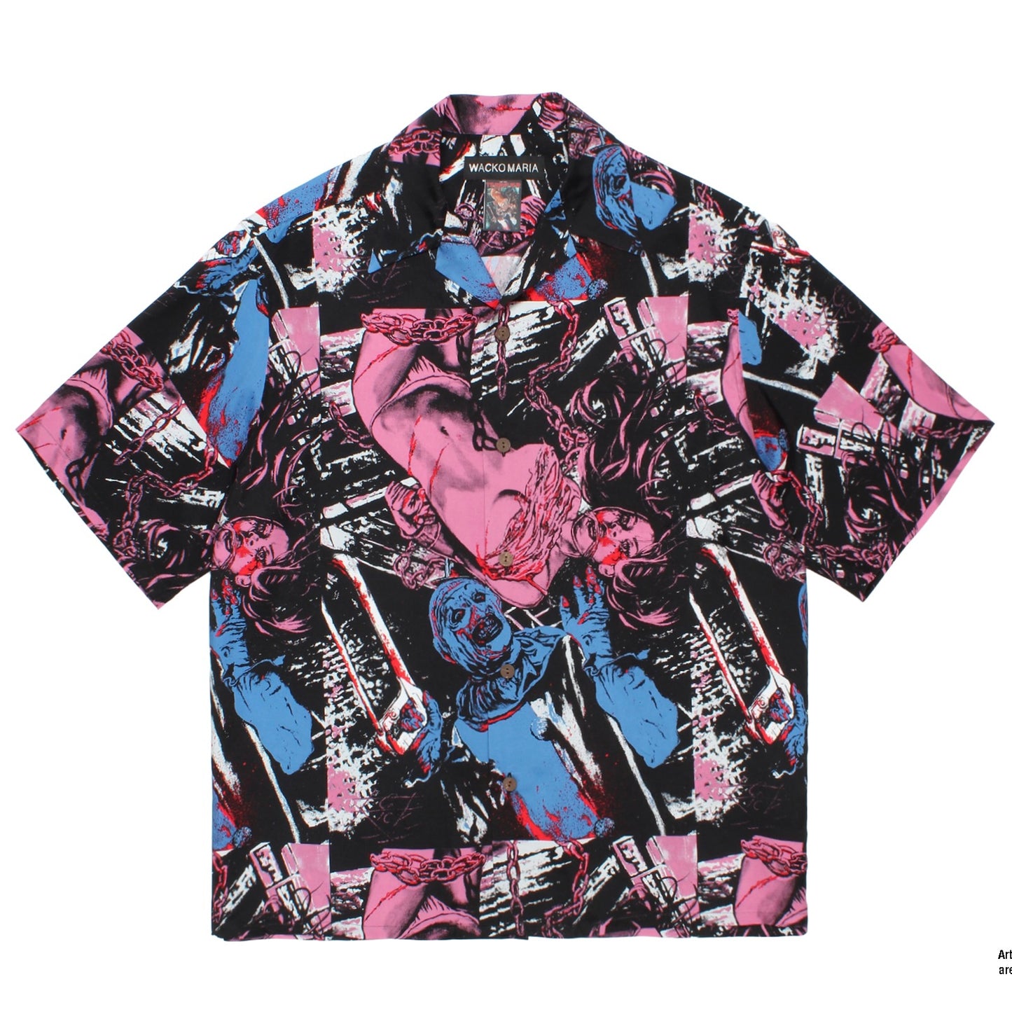 TERRIFIER / S/S HAWAIIAN SHIRT ( TYPE-3 )