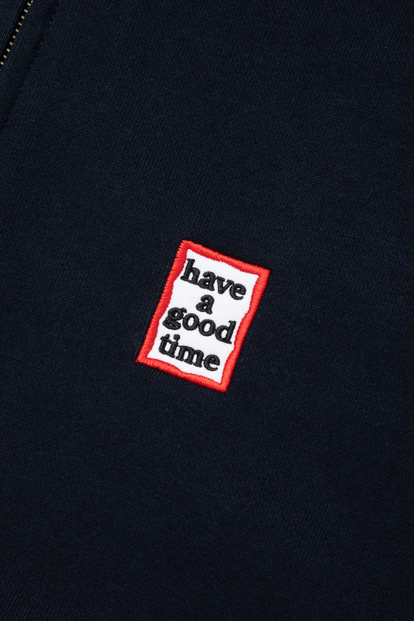 MINI MINI FRAME EMB ZIP UP HOODIE CO