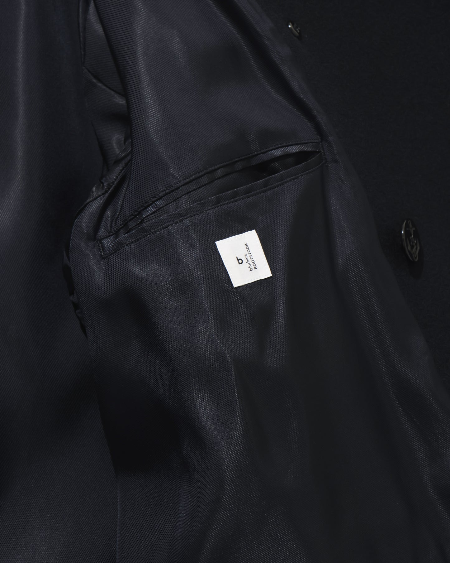 Wool Melton 10B Pea Coat DarkNavy