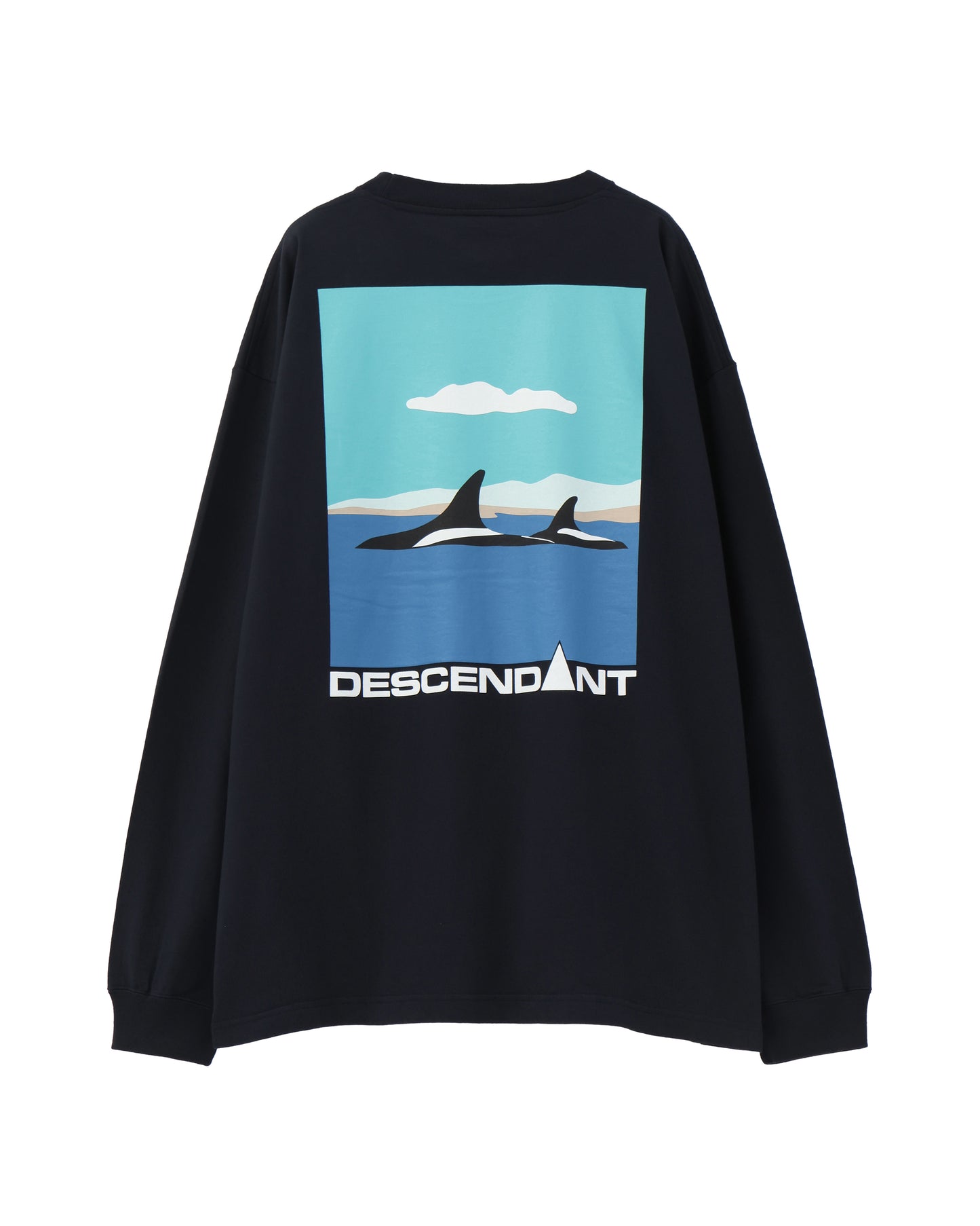 ENVIRONMENT ORGANIC COTTON LS NAVY