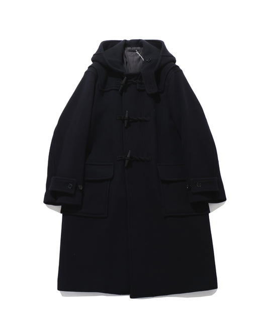 Wool Felton Duffle Coat DarkNavy×Black-toggle