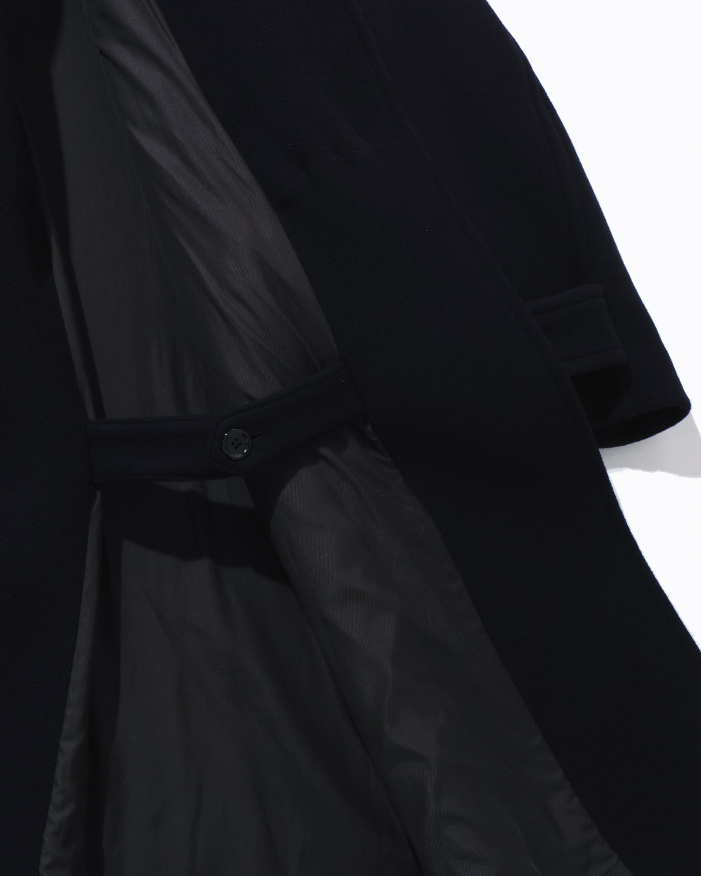 Wool Felton Duffle Coat DarkNavy×Black-toggle