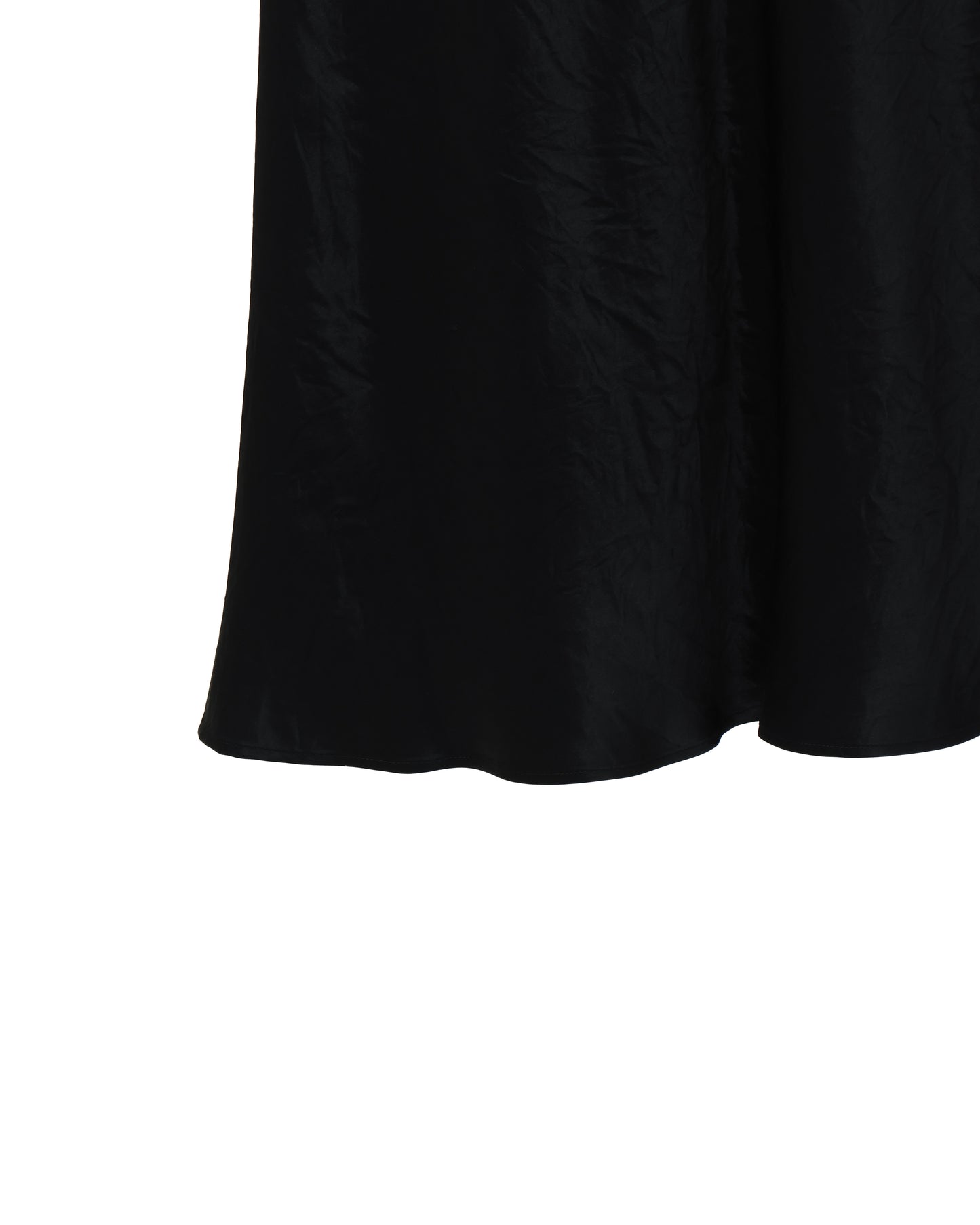 ACETATE SATIN SKIRT