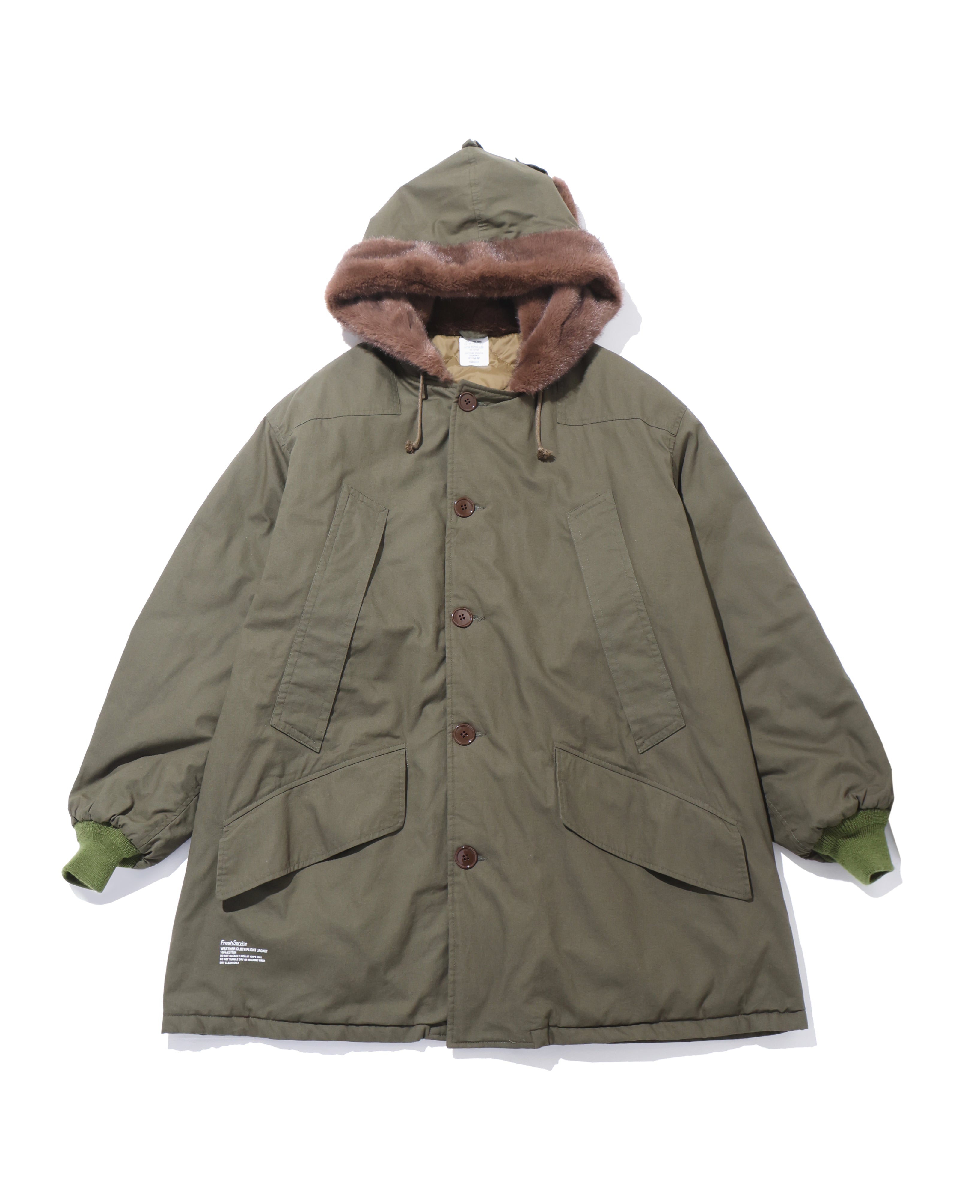 フレッシュサービスWEATHER CLOTH FLIGHT JACKET FreshService