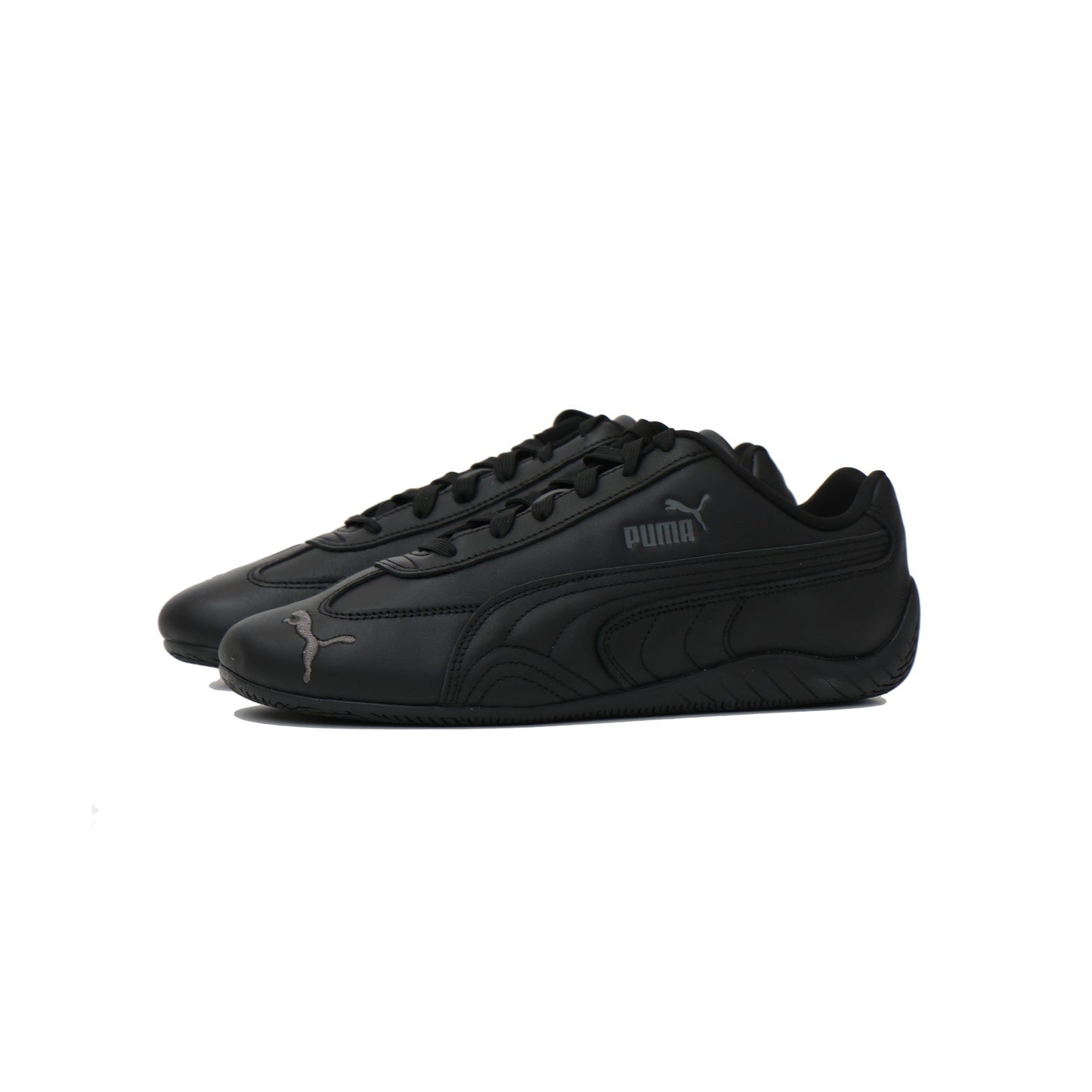 Speedcat Full Lthr PUMA Black-Shadow Gray