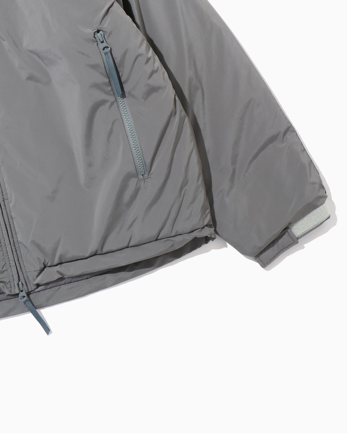 Poly Nylon Puffer Jacket  GREY
