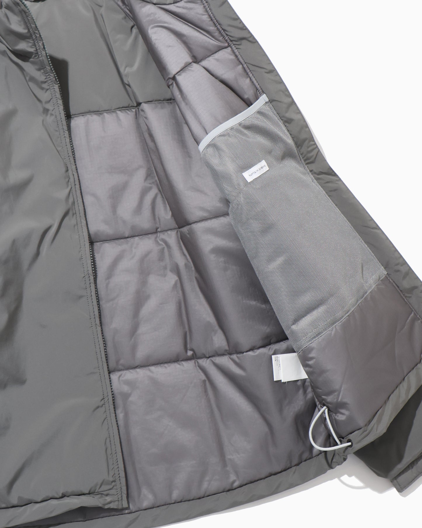 Poly Nylon Puffer Jacket  GREY