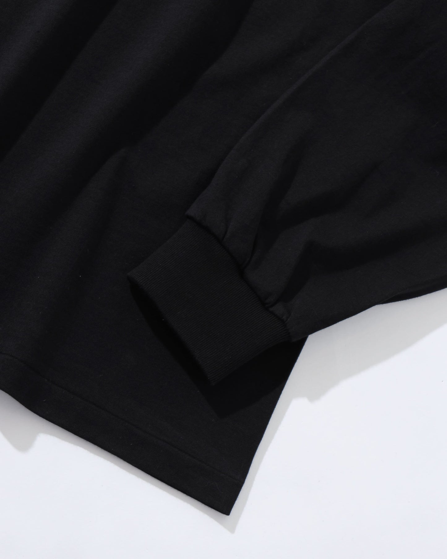 Suvin Supima Tube L/S Tee Light BLACK