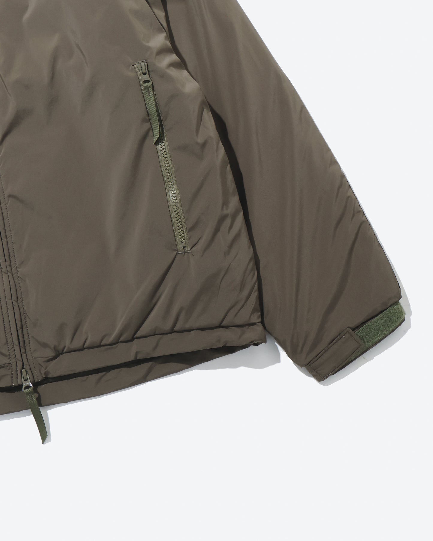 Poly Nylon Puffer Jacket  OLIVE