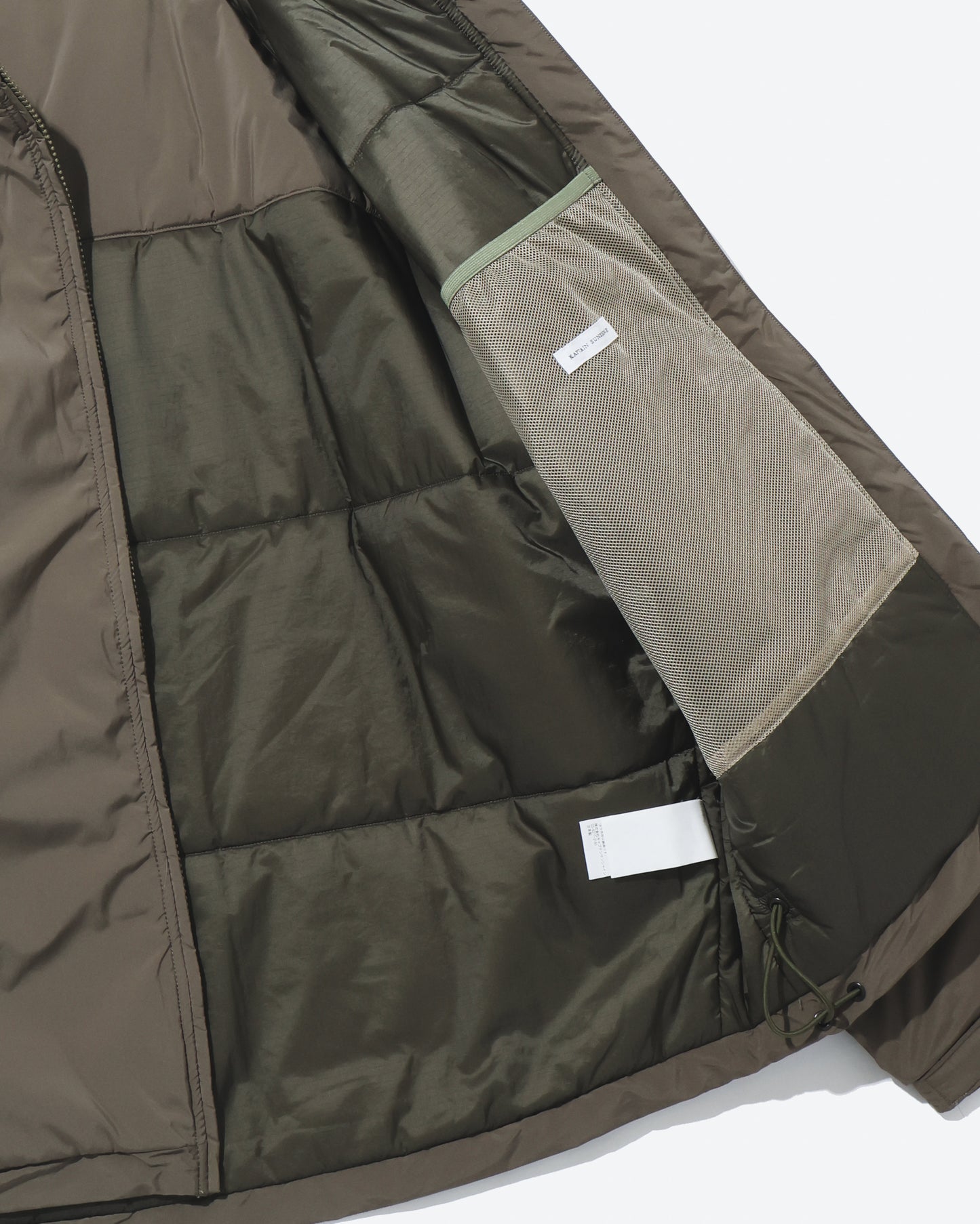 Poly Nylon Puffer Jacket  OLIVE