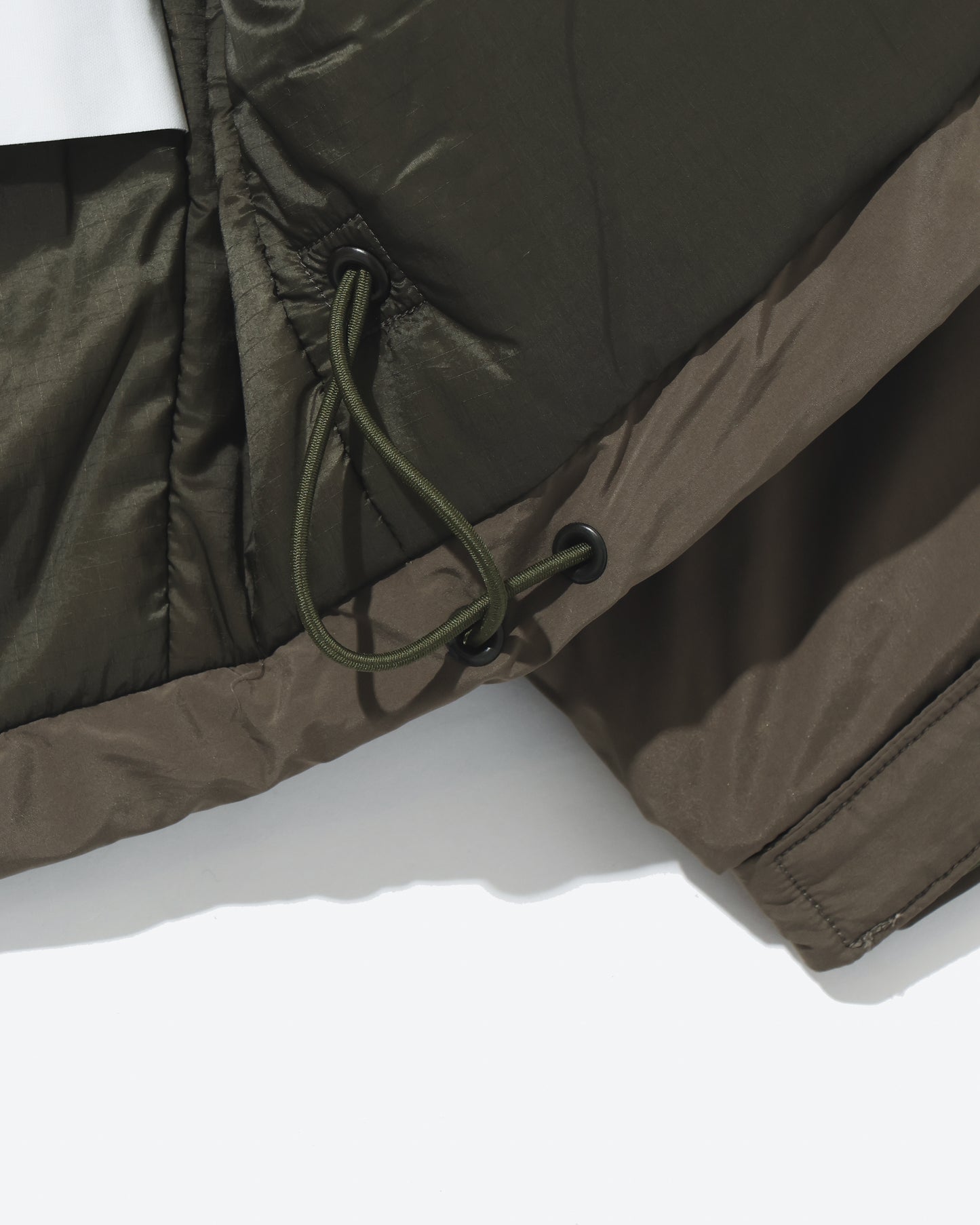 Poly Nylon Puffer Jacket  OLIVE