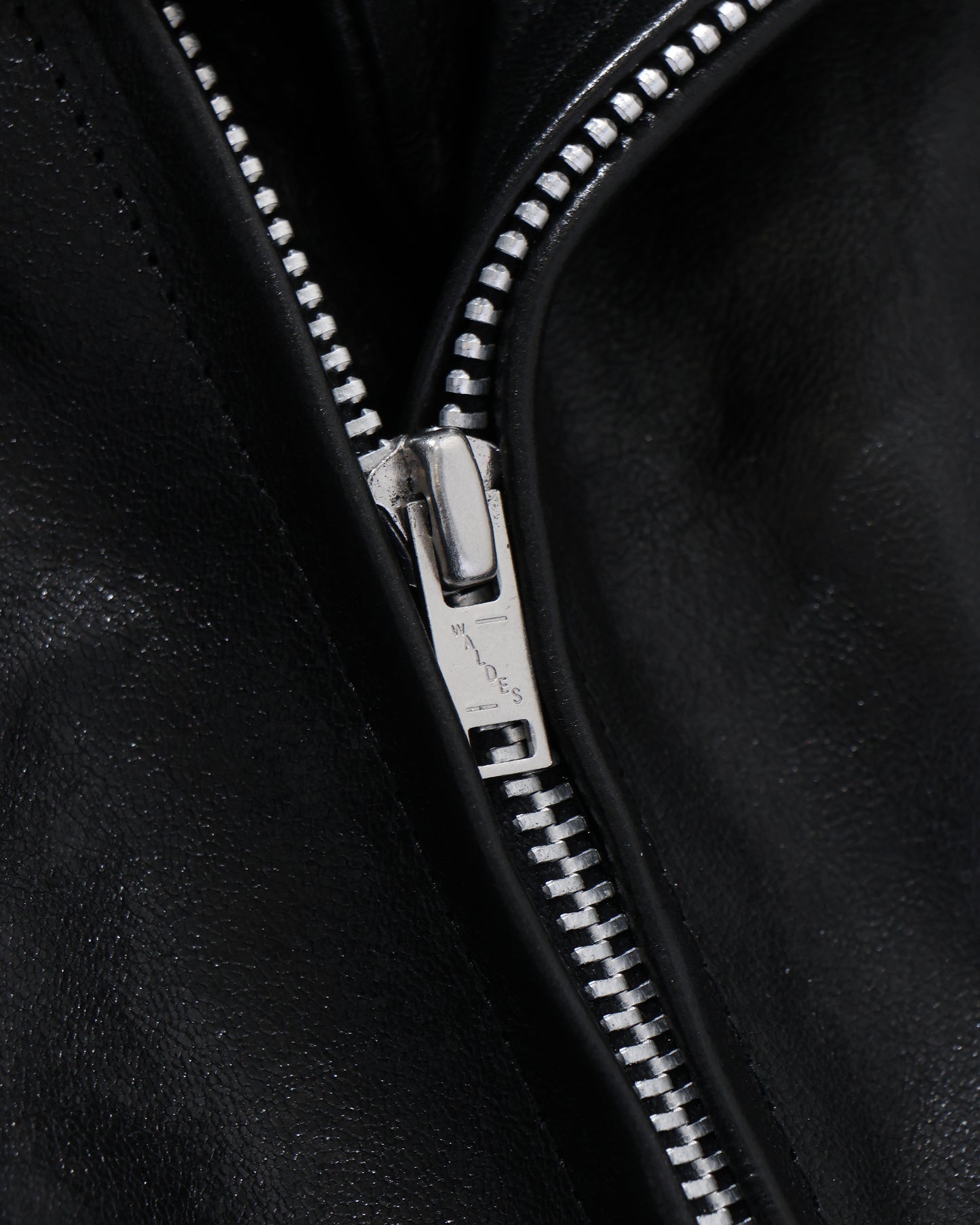 LAMB LEATHER RIDERS JACKET BLACK