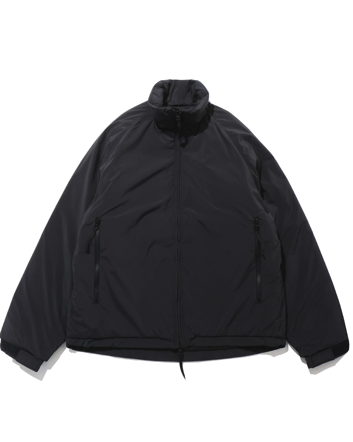 Poly Nylon Puffer Jacket  BLACK