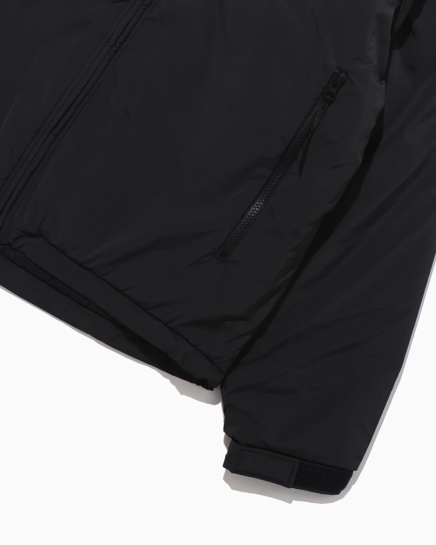 Poly Nylon Puffer Jacket  BLACK