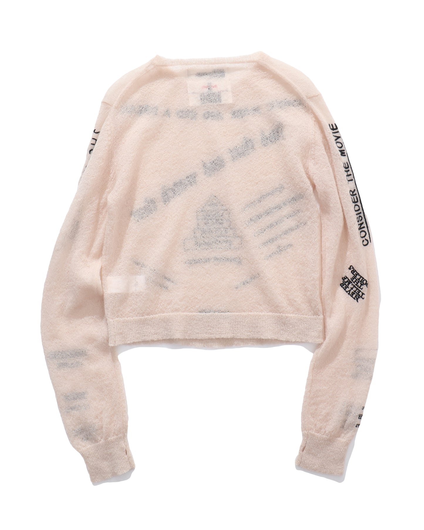 "TATTOO" Mohair Tite Knit