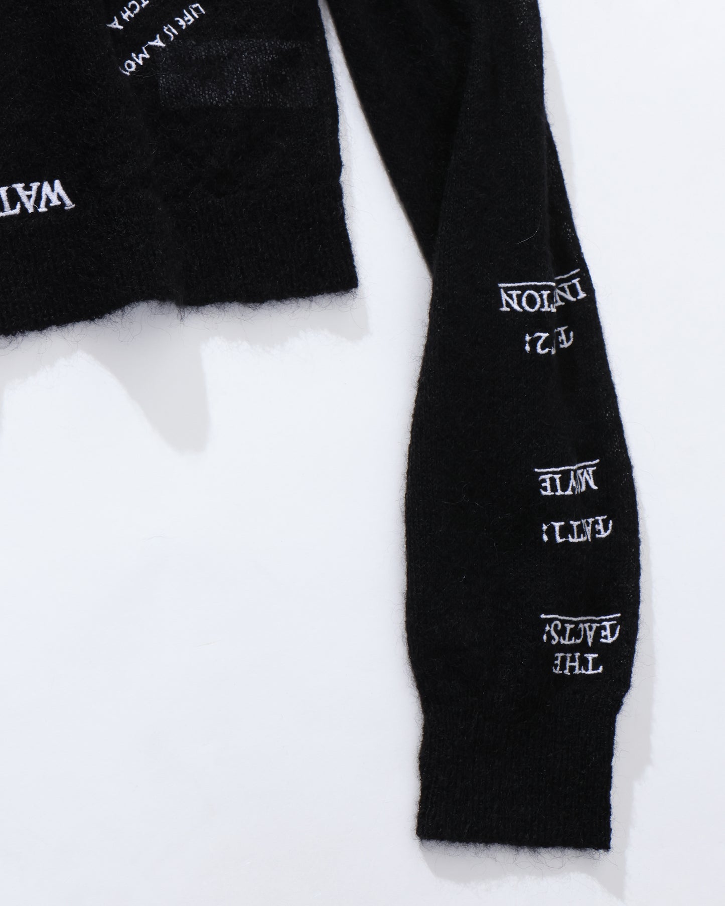"TATTOO" Mohair Tite Knit
