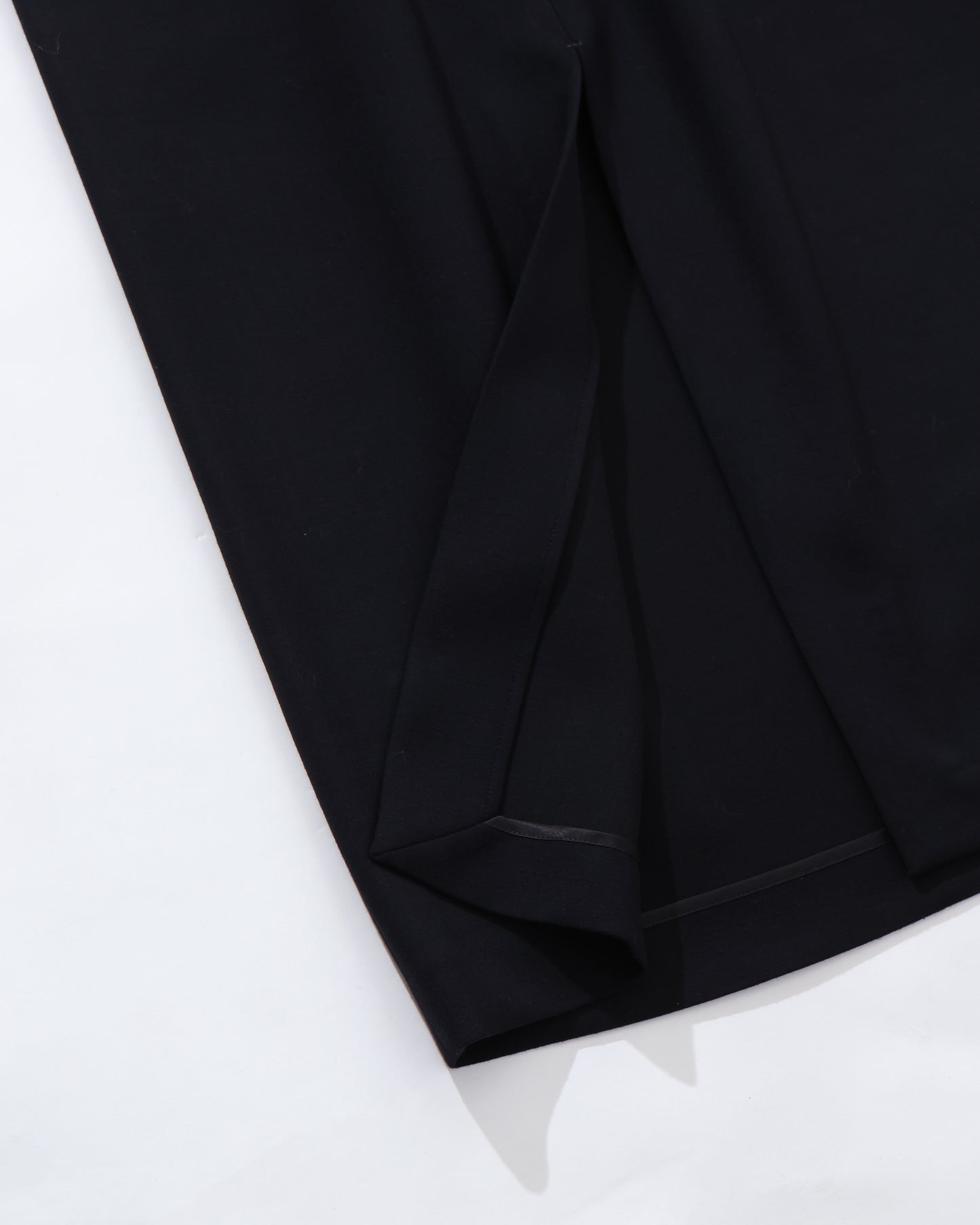 TENSE WOOL DOUBLE CLOTH SLEEVELESS DRESS